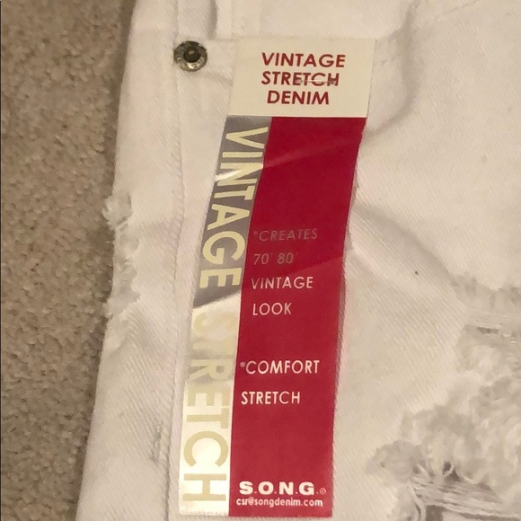 SONG Perfect Ten HighRise Stretch Jean Cycle Short - Picture 7 of 7